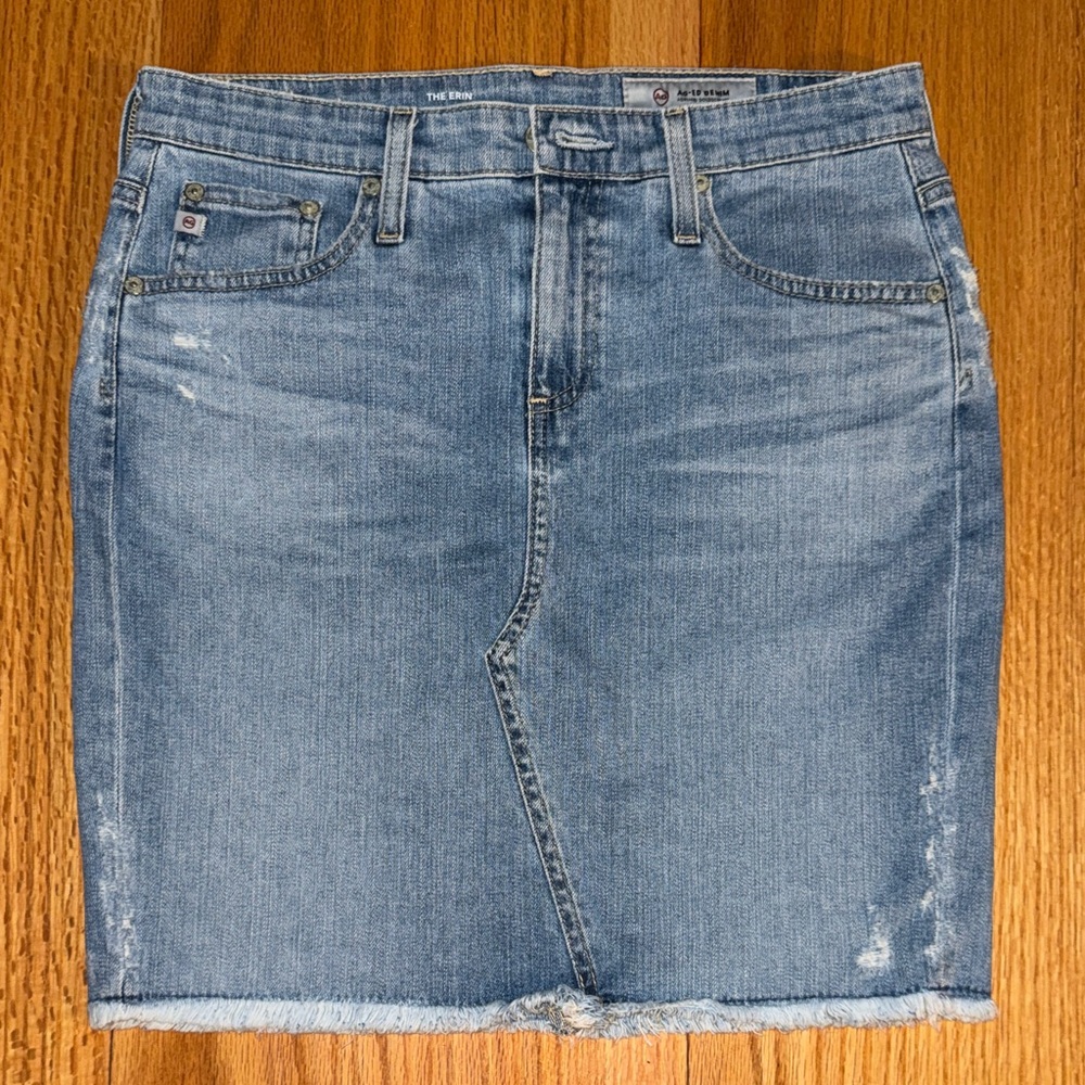 Ag Adriano Goldschmied The Erin pencil skirt Ag-ed Denim